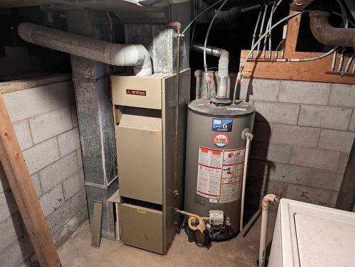 244 4 Avenue South, Big Valley, AB - Indoor Photo Showing Basement