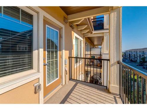 318-10 Mahogany Mews Se, Calgary, AB - Outdoor With Balcony With Exterior