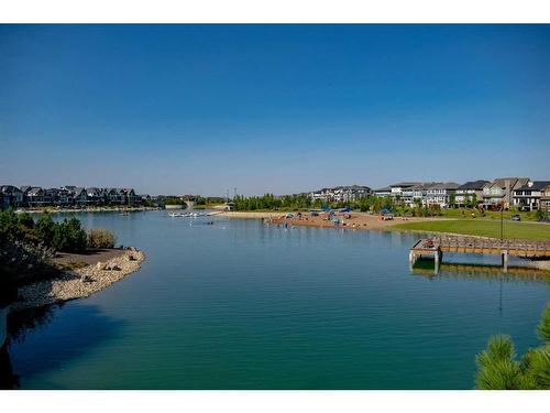 318-10 Mahogany Mews Se, Calgary, AB - Outdoor With Body Of Water With View