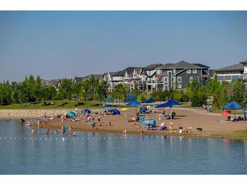 318-10 Mahogany Mews Se, Calgary, AB - Outdoor With Body Of Water With View