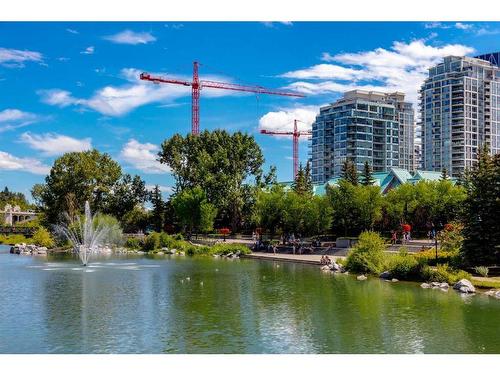 1114-1111 6 Avenue Sw, Calgary, AB - Outdoor With Body Of Water With View