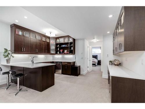 2442 32 Avenue Sw, Calgary, AB - Indoor Photo Showing Kitchen With Upgraded Kitchen