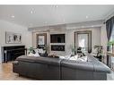 2442 32 Avenue Sw, Calgary, AB  - Indoor Photo Showing Living Room With Fireplace 