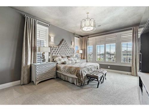 113 Silverado Crest Landing Sw, Calgary, AB - Indoor Photo Showing Bedroom