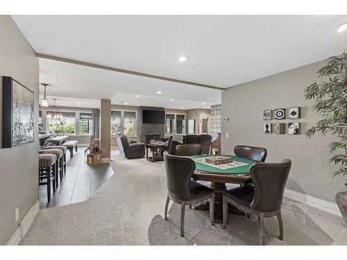 113 Silverado Crest Landing Sw, Calgary, AB - Indoor Photo Showing Dining Room