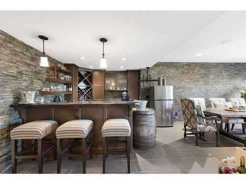 113 Silverado Crest Landing Sw, Calgary, AB - Indoor Photo Showing Dining Room