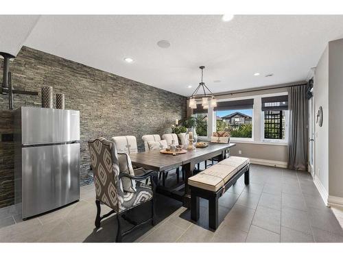 113 Silverado Crest Landing Sw, Calgary, AB - Indoor Photo Showing Dining Room