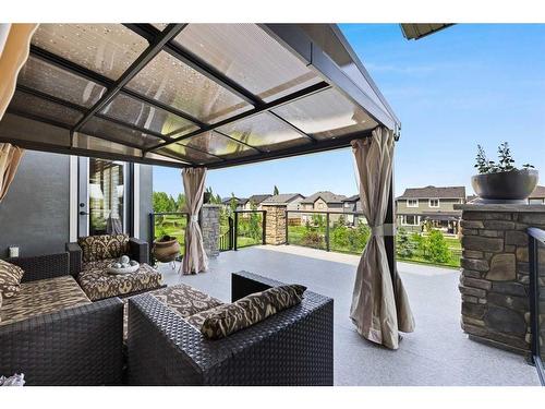 113 Silverado Crest Landing Sw, Calgary, AB - Outdoor With Deck Patio Veranda