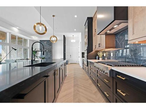 301-180 Marina Cove Se, Calgary, AB - Indoor Photo Showing Kitchen With Upgraded Kitchen