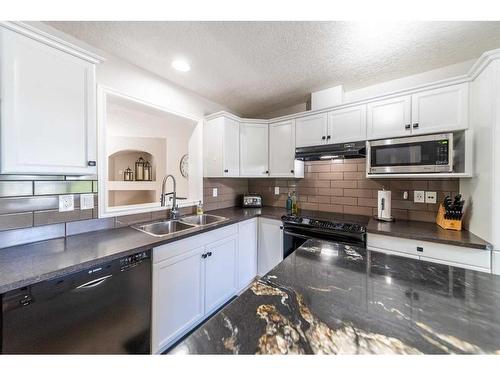 250 Inglewood Grove Se, Calgary, AB - Indoor Photo Showing Kitchen With Double Sink