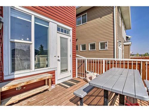 110 Red Sky Green Ne, Calgary, AB - Outdoor With Deck Patio Veranda With Exterior