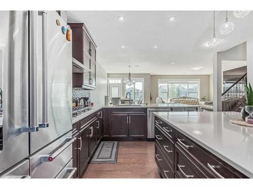 110 Red Sky Green Ne, Calgary, AB - Indoor Photo Showing Kitchen With Upgraded Kitchen