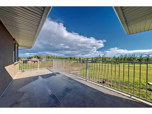 265168 Range Road 44, Rural Rocky View County, AB - Indoor With Fireplace