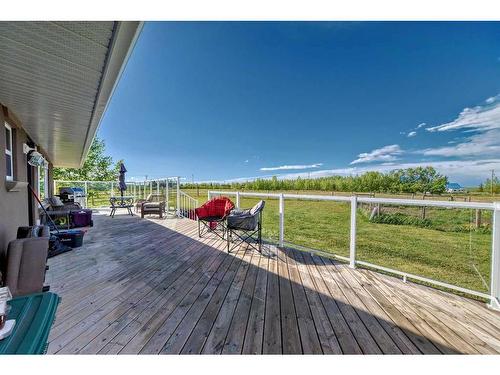 265168 Range Road 44, Rural Rocky View County, AB - Outdoor With Deck Patio Veranda With View