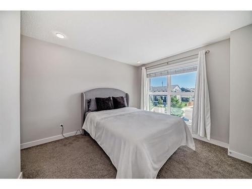 116 Carrington Boulevard Nw, Calgary, AB - Indoor Photo Showing Bedroom