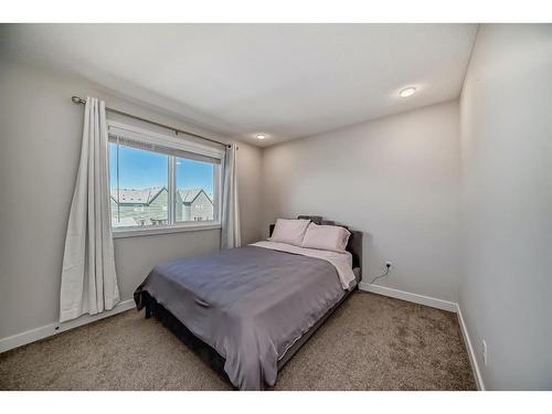 116 Carrington Boulevard Nw, Calgary, AB - Indoor Photo Showing Bedroom