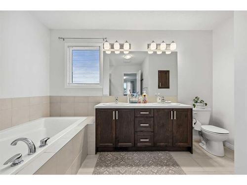 135 Masters Rise Se, Calgary, AB - Indoor Photo Showing Bathroom