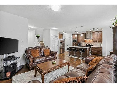 135 Masters Rise Se, Calgary, AB - Indoor Photo Showing Living Room