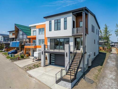 49 Rockhaven Green Nw, Calgary, AB - Outdoor With Balcony With Facade