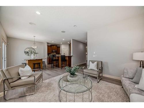 15 Saddleland Drive Ne, Calgary, AB - Indoor Photo Showing Living Room