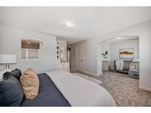 15 Saddleland Drive Ne, Calgary, AB - Indoor Photo Showing Bedroom