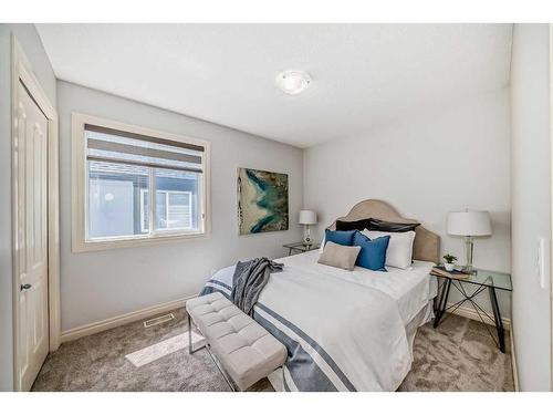 15 Saddleland Drive Ne, Calgary, AB - Indoor Photo Showing Bedroom