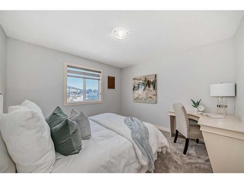 15 Saddleland Drive Ne, Calgary, AB - Indoor Photo Showing Bedroom