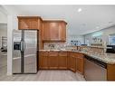 15 Saddleland Drive Ne, Calgary, AB  - Indoor Photo Showing Kitchen With Stainless Steel Kitchen 