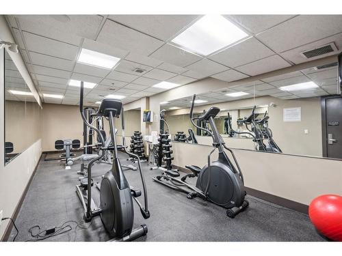 303-1818 Mountain Avenue, Canmore, AB - Indoor Photo Showing Gym Room