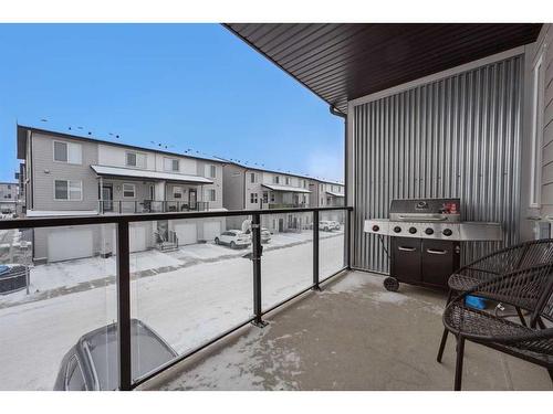 204-365 Redstone Walk Ne, Calgary, AB - Outdoor With Balcony With Exterior