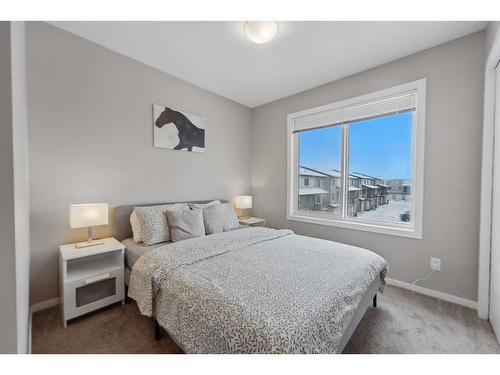 204-365 Redstone Walk Ne, Calgary, AB - Indoor Photo Showing Bedroom