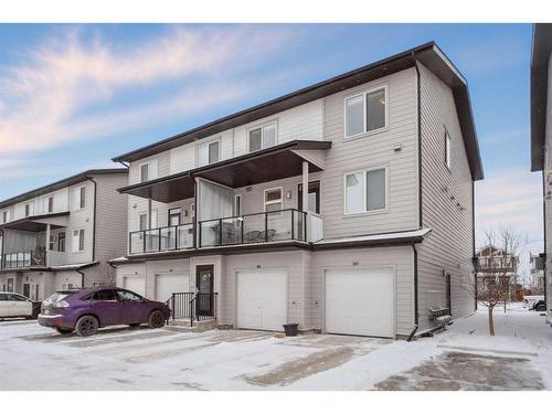 204-365 Redstone Walk Ne, Calgary, AB - Outdoor With Balcony With Facade