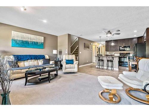 69 Chaparral Valley Gardens Se, Calgary, AB - Indoor Photo Showing Living Room