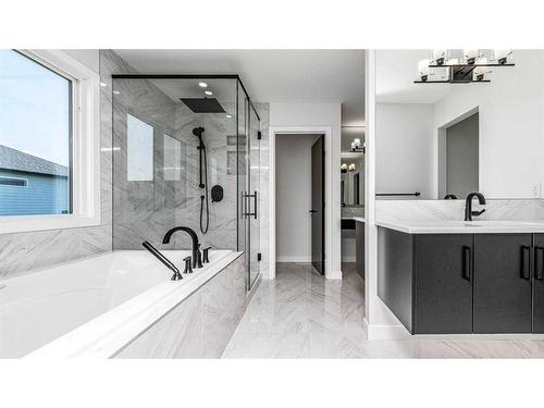 57 Legacy Woods Circle Se, Calgary, AB - Indoor Photo Showing Bathroom