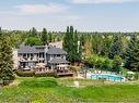 96 Woodpath Terrace Sw, Calgary, AB  - Outdoor With In Ground Pool With View 