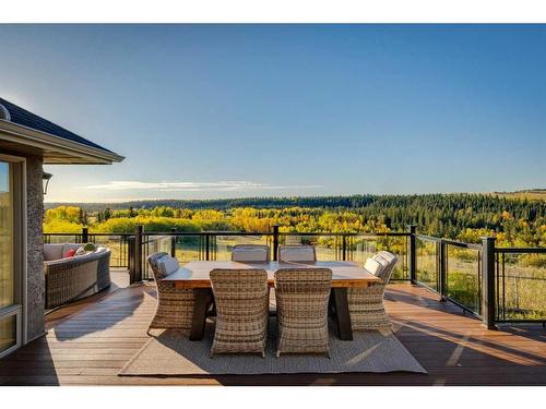 96 Woodpath Terrace Sw, Calgary, AB - Outdoor With Deck Patio Veranda With View With Exterior