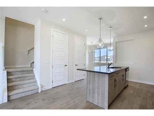 68 Shale Avenue, Cochrane, AB - Indoor Photo Showing Kitchen