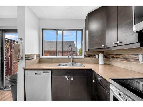54 Templegreen Road Ne, Calgary, AB - Indoor Photo Showing Kitchen With Double Sink