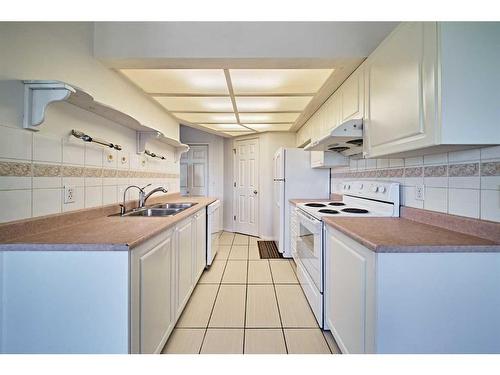 22 Beddington Gardens Ne, Calgary, AB - Indoor Photo Showing Kitchen With Double Sink