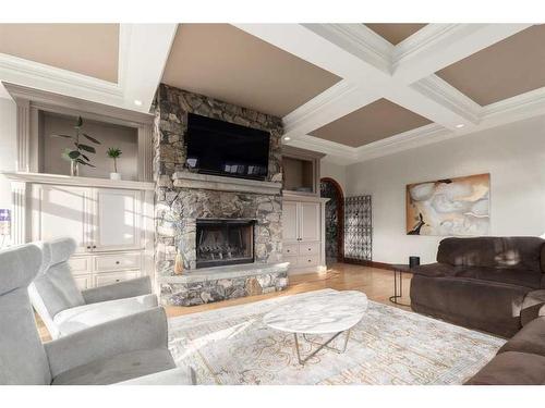 10-154029 264 Street West, Rural Foothills County, AB - Indoor Photo Showing Living Room With Fireplace