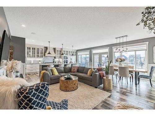 67 Cranbrook Way Se, Calgary, AB - Indoor Photo Showing Living Room