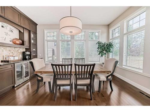 30 Silverado Ranch Way Sw, Calgary, AB - Indoor Photo Showing Dining Room