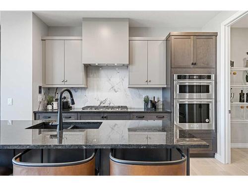 412 Legacy Circle Se, Calgary, AB - Indoor Photo Showing Kitchen With Double Sink With Upgraded Kitchen