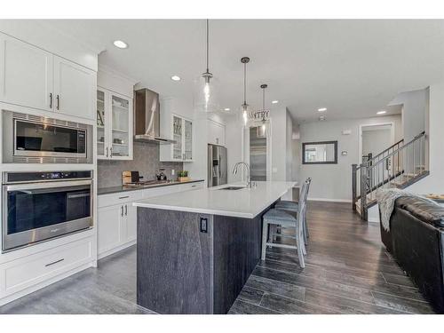 41 Howse Mount Ne, Calgary, AB - Indoor Photo Showing Kitchen With Upgraded Kitchen