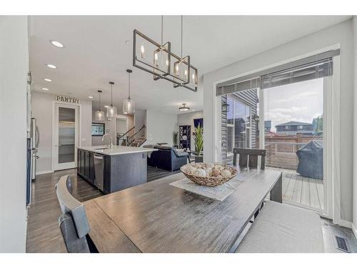 41 Howse Mount Ne, Calgary, AB - Indoor Photo Showing Dining Room