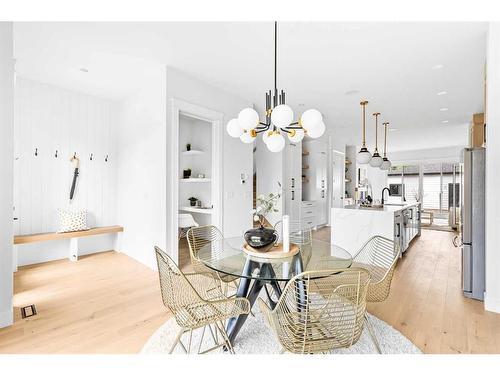 1820 19 Avenue Nw, Calgary, AB - Indoor Photo Showing Dining Room