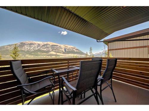 213 Riva Heights, Canmore, AB - Outdoor With Deck Patio Veranda With Exterior