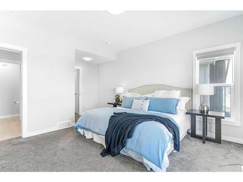 43 Herron Rise Ne, Calgary, AB - Indoor Photo Showing Bedroom