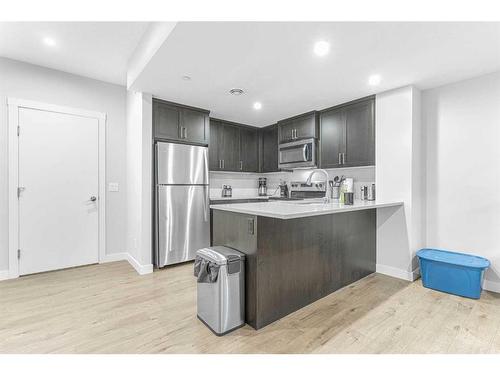 43 Herron Rise Ne, Calgary, AB - Indoor Photo Showing Kitchen With Stainless Steel Kitchen