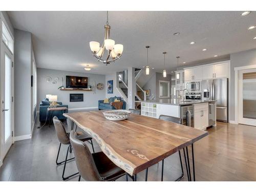 240 Sandpiper Crescent, Chestermere, AB - Indoor Photo Showing Dining Room